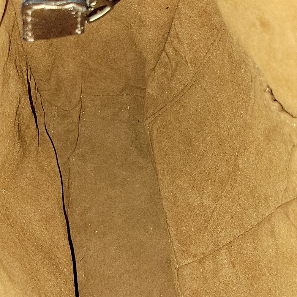 Patricia Nash Gold and Brown Floral Satchel - Picture 14 of 16